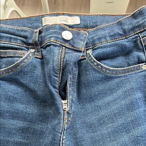 Topshop Blue Skinny Jeans Classic Denim